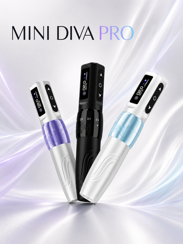POPU MINI DIVA Pro Adjustable Stroke Wireless PMU Machine - 2.0–3.5mm