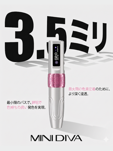 MINI DIVA Ver.2 Powerful Stroke 3.5mm