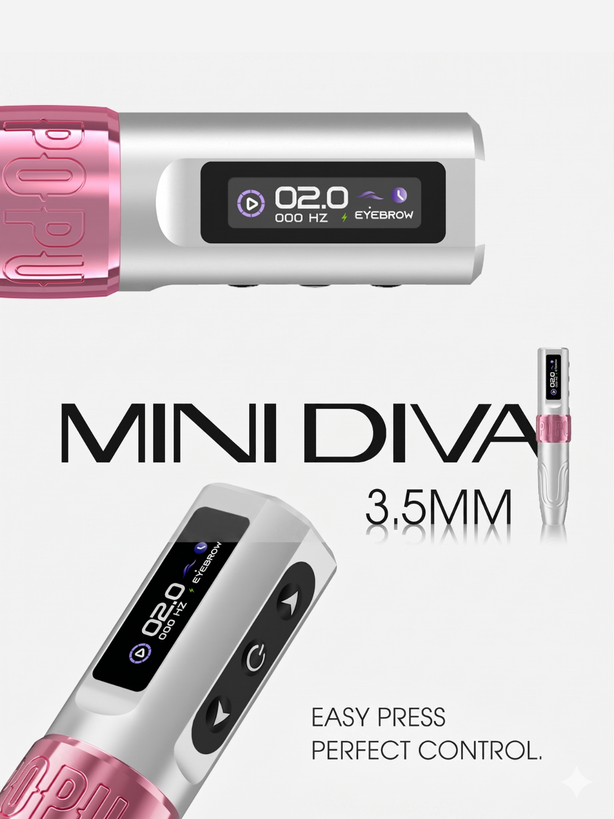 MINI DIVA Ver.2 Powerful Stroke 3.5mm