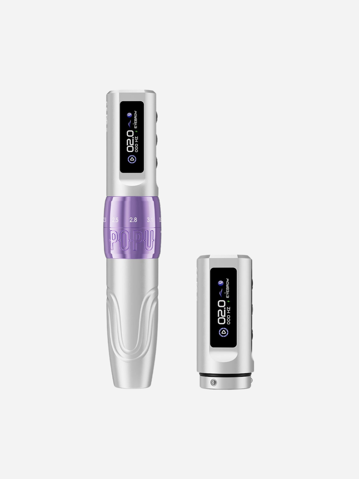 POPU MINI DIVA Pro Adjustable Stroke Wireless PMU Machine - 2.0–3.5mm